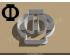 Greek Letter Phi Cookie Cutter. Alphabet Cookie Cutter