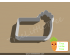 Carrot Plaque Cookie Cutter. Easter Cookie Cutter. Vegetable Cookie Cutter