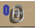 Happy Number Zero Cookie Cutter. Number Cookie Cutter