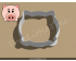 Toy Story Hamn Cutter. Disney cookie cutter. Cartoon Cookie Cutter