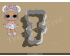 Flower Child Dawn Full Body Cookie Cutter. LOL Dolls Cookie Cutter