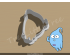Demi Cutter. Disney cookie cutter. Vampirina Cookie Cutter