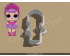 Sugar Queen Doll Full Body Cookie Cutter. LOL Dolls Cookie Cutter. Unicorn Cookie Cutter