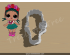 Coconut Qt Full Body Cookie Cutter. LOL Dolls Cookie Cutter. 