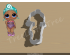 Precious Full Body Cookie Cutter. LOL Dolls Cookie Cutter. 
