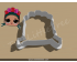 Coconut Qt Cookie Cutter. LOL Dolls Cookie Cutter