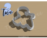 Lettered Number Two Cookie Cutter. Number Cookie Cutter