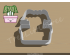 House Plant Style 3 Cookie Cutter. Plant Cookie Cutter. 