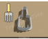 Hand Rake Cookie Cutter. Garden Theme Cookie Cutter