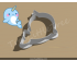 Narwhal Style 2 Cookie Cutter.  Animal Cookie Cutter