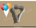 Party Balloons Cookie Cutter. Unique Cookie Cutter