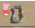 Peppa Pig Full Body Cookie Cutter. Peppa Pig Cookie Cutter