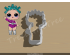 Cosmic Queen Full Body Cookie Cutter. LOL Dolls Cookie Cutter