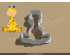 Sitting Giraffe WIth Floral Crown Cookie Cutter. Animal Cookie Cutter
