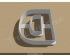Letter D Cookie Cutter. Alphabet Cookie Cutter