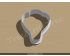 Hot Air Balloon Style 2 Cookie Cutter. Unique Cookie Cutter