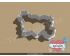 Heart Banner Cookie Cutter. Valentine's day Cookie Cutter. Mother's day Cookie Cutter