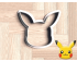 Pikachu Head Cookie Cutter. Pokemon Cookie Cutter