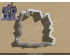 Haunted House Cookie Cutter. Halloween Cookie Cutter. 