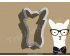 Llama with Tie Cookie Cutter. Animal Cookie Cutter
