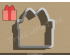 Gift Box Style 2 Cookie Cutter. Christmas Cookie Cutter. Holiday Cookie Cutter