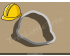 Construction Hat Cookie Cutter. Construction Cookie Cutter