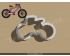 Bicycle Hat Cookie Cutter. Transportation Cookie Cutter
