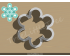Snowflake Style 2  Cookie Cutter. Christmas Cookie Cutter