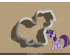 Twilight Cookie Cutter. My Little Pony Cookie Cutter.  Cartoon Cookie Cutter