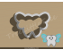 Tooth Fairy Style 2 Cookie Cutter. Tooth Fairy Day Cookie Cutter