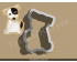 VanCleef and Arples Dog Cookie Cutter. Pet Cookie Cutter