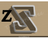 Greek Letter Zeta Cookie Cutter. Alphabet Cookie Cutter