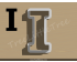 Greek Letter Iota Cookie Cutter. Alphabet Cookie Cutter