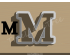 Greek Letter Mu Cookie Cutter. Alphabet Cookie Cutter