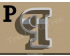 Greek Letter Rho Cookie Cutter. Alphabet Cookie Cutter