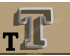 Greek Letter Tau Cookie Cutter. Alphabet Cookie Cutter