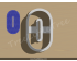 Happy Number Zero Cookie Cutter. Number Cookie Cutter