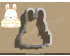 Happy Bunny Plaque Cookie Cutter. Easter Cookie Cutter. Animal Cookie Cutter
