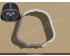Tsum Tsum Darth Vader Cookie Cutter. Star Wars Cookie Cutter