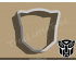 Transformer Symbol Cookie Cutter. Transformer Cookie Cutter. Movie Cookie Cutter