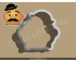 Toy Story Mr. Potato Cutter. Disney cookie cutter. Cartoon Cookie Cutter