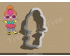 Neon Qt Doll Full Body Cookie Cutter. LOL Dolls Cookie Cutter. Unicorn Cookie Cutter