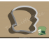 10/6 Hat Cookie Cutter. Alice in Wonderland Cookie Cutter