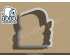 Covid-19 Survivor Cookie Cutter. Covid-19 Cookie Cutter