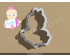 Baby with Milk Bottle Plaque Cookie Cutter. Baby Shower Cookie Cutter