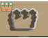 House Plant Style 2 Cookie Cutter. Plant Cookie Cutter. Flower Cookie Cutter