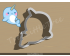Narwhal Style 2 Cookie Cutter.  Animal Cookie Cutter
