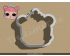 Center Stage Cookie Cutter. LOL Dolls Cookie Cutter