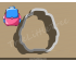 School Bag Cookie Cutter. School/Grad Cookie Cutter
