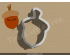 Chestnut Cookie Cutter. Fall Season Cookie Cutter